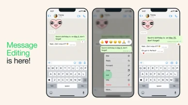 WhatsApp'ta 'aman yanlış yazdım!' demeye son verecek yeni özellik!