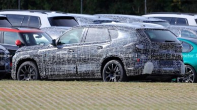 BMW'nin yeni hybrid SUV modeli X8 M,  Nürburgring'de ortaya çıktı!