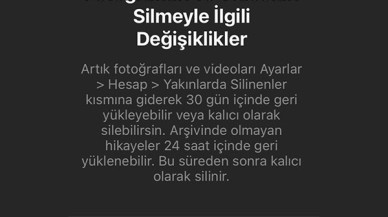 Instagram'da silinen fotoğrafları geri yükleme nasıl yapılır? Yakınlarda Silinenler özelliği nedir? Instagram silinenleri kurtarma